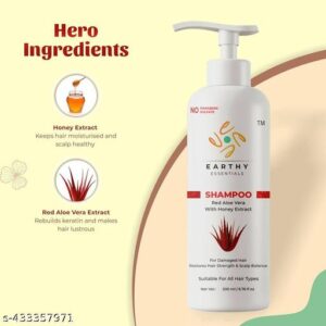 EARTH RED ALOVERA SHAMPOO 200ML