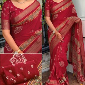 TEJASHEINI DESIGN SAREE PURA MUL COTTON