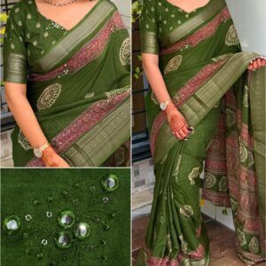 TEJASHEINI DESIGN SAREE PURA MUL COTTON